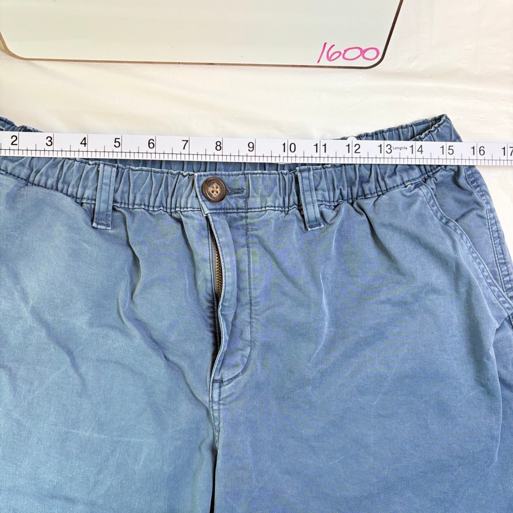 Chubbies Everywear Shorts Mens Large Blue Elastic Waist 5 Inch Inseam Cotton - Picture 7 of 10